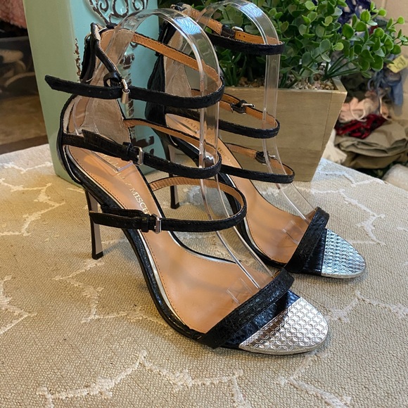Badgley Mischka | Shoes | Badgley Mischka Strappy High Heel Shoes | Poshmark